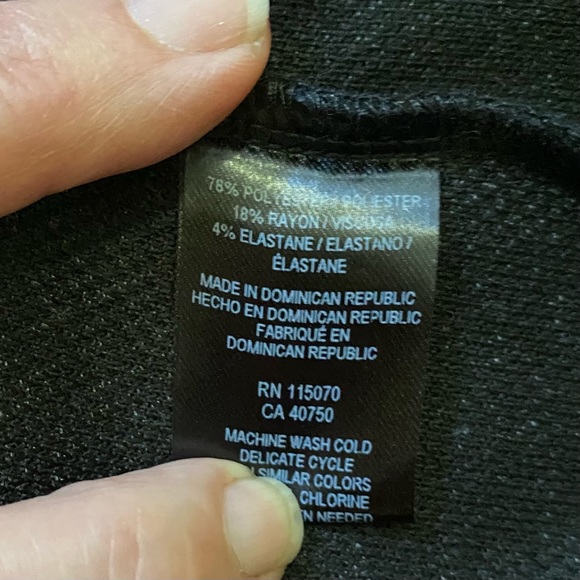 Nina Leonard heathered grey dress. Pockets - Picture 12 of 12